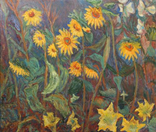 14a.-Garden-Flowers-2-74x83cm-2006